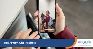 Patient stories and video testimonials from Safe2Bite Texas Food Allergy Center.
